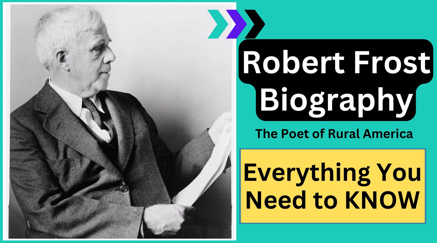 Robert Frost biography